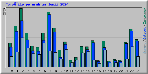 Poroèilo po urah za Junij 2024